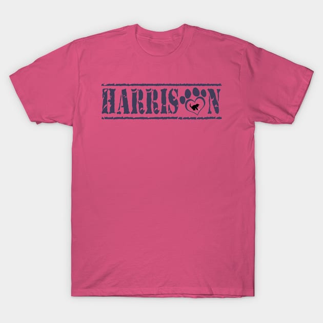 harrison name purple alternate T-Shirt by BradyRain